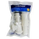 DESAGUE CON SIFON FLEXIBLE 1 1/4" PARA LAVAMANOS GRIVEN