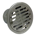 DESAGUE DE PISO 3" REDONDO ALUMINIO GRIVEN