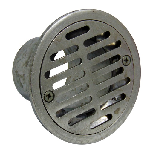 [9715] DESAGUE DE PISO 3" REDONDO ALUMINIO GRIVEN
