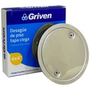 DESAGUE DE PISO 4" TAPA CIEGA GRIVEN