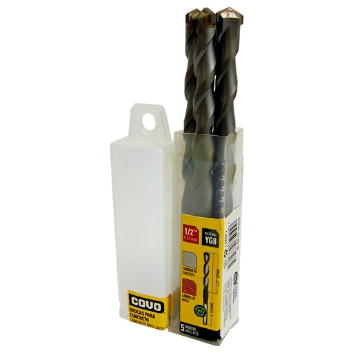 [9734] MECHAS PARA CONCRETO 1/2" COVO