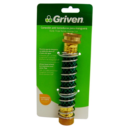 [9770] CONEXION PARA MANGUERAS 3/4" ANTI TORCEDURAS GRIVEN