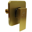 LLAVE PARA DUCHA 1/2" DORADA MONOMANDO GRIVEN GOLD