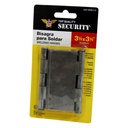 BISAGRA PARA SOLDAR 3.5" X 3.5" SECURITY