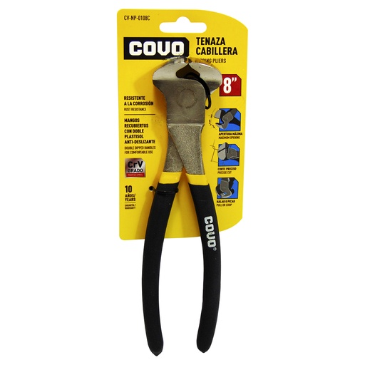 [9847] TENAZA CABILLERA 8" COVO