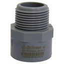 ADAPTADOR PVC 3/4" MACHO GRIS GRIVEN