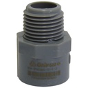 ADAPTADOR PVC 1/2" MACHO GRIS GRIVEN