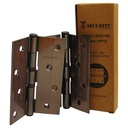 BISAGRA PARA MUEBLES 4" X 3" BRONCE SECURITY
