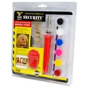 JUEGO DE CAUTIN PARA DECORAR SECURITY