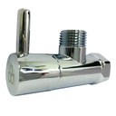 LLAVE DE ARRESTO 1/2" CROMADA GRIVEN