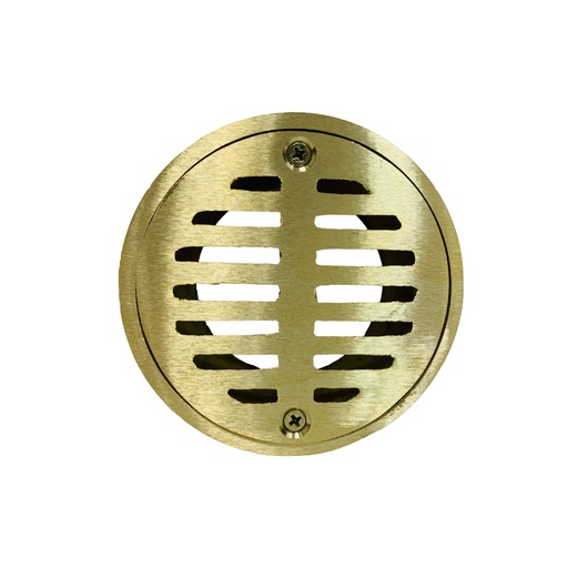 [11038] REJILLA DESAGUE DE PISO ESTANDAR 3" BRONCE METALES ALEADOS