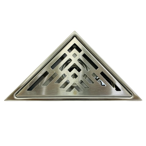 [11049] DESAGUE TRIANGULAR 20X20X28CM ACERO INOXIDABLE METALES ALEADOS