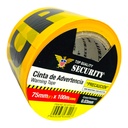 CINTA DE ADVERENCIA 3" X 100 METROS SECURITY
