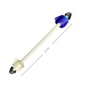 MANGUERA PLASTICA FLEXIBLE 1/2" X 5/8" 25 CMS PARA WC METALES ALEADOS