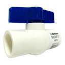 VALVULA 1/2" DE PVC SIN ROSCA GRIVEN