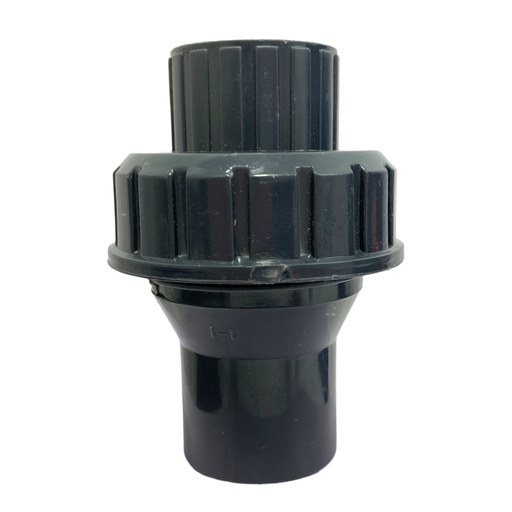 [11205] VALVULA CHEQUE UNION UNIVERSAL PVC PRES 3/4" C SIN ROSCA TUBRICA