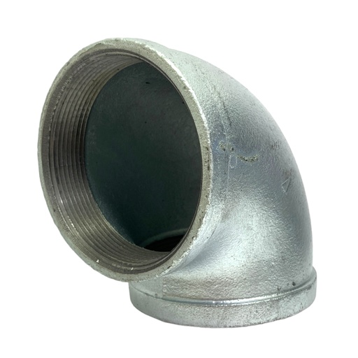 [11139] CODO 90GR 4" DE ACERO GALVANIZADO HR GRIVEN