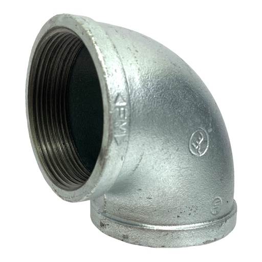 [11175] CODO 90GR 3" DE ACERO GALVANIZADO HR GRIVEN