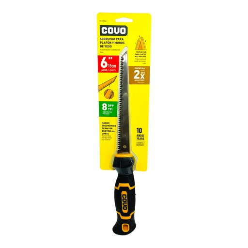 [11188] SERRUCHO PARA PLAFON Y MUROS DE YESO 6" COVO