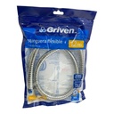 MANGUERA FLEXIBLE 1/2" 1.2 M CROMADO GRIVEN