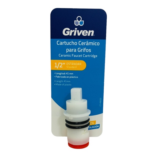 [11281] CARTUCHO CERAMICO 1/2" PARA GRIFERIA GRIVEN