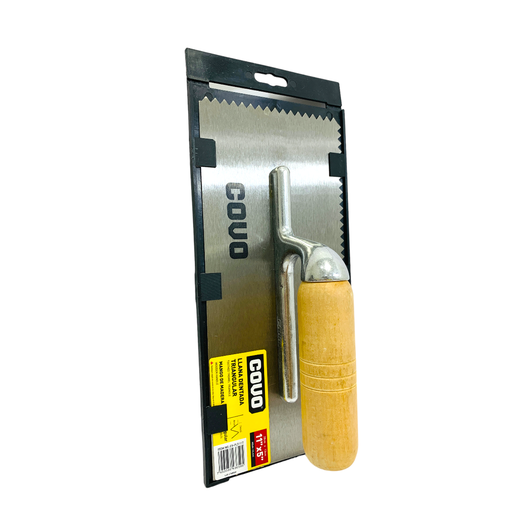 [11315] LLANA DENTADA TRIANGULLAR 11" X 5" COVO