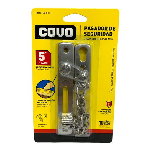 [11410] PASADOR DE SEGURIDAD 5" COVO