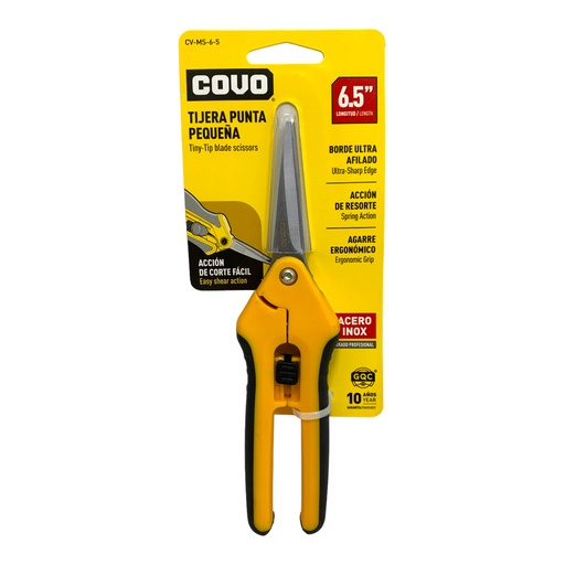 [11421] TIJERA PUNTA PEQUENA 6.5" PROFESIONAL COVO