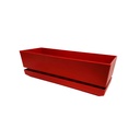 MATERO PLATO PP ART REC TEX L30 ROJO DP