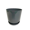 MATERO PLATO PP ART CIL LISO D-10 GRIS DP