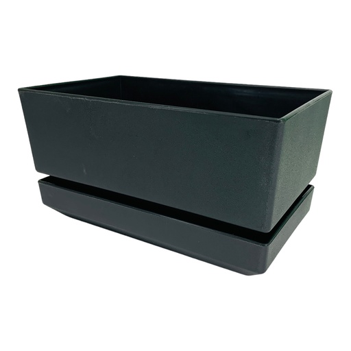 [11511] MATERO Y PLATO ART REC TEXT L18 NEGRO DP