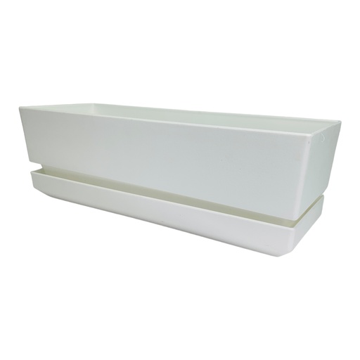 [11514] MATERO Y PLATO PP ART REC TEXT L30 BLANCO