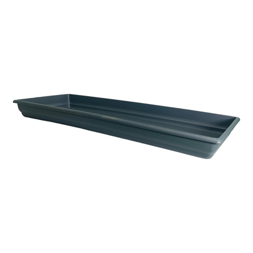 [11527] PLATO MATERO PP RECT CLASICO L-52 GRIS DP