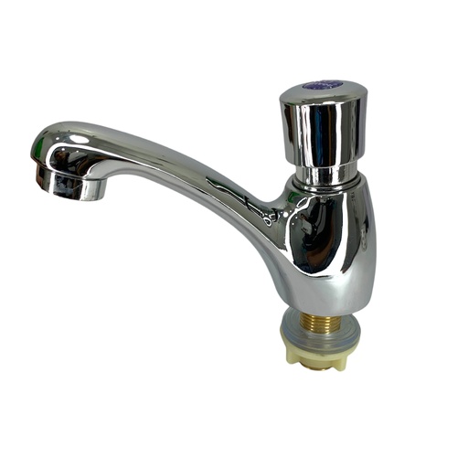 [11562] LLAVE TEMPORIZADORA PARA LAVABO TIPO PUSH CROMADO GRIVEN