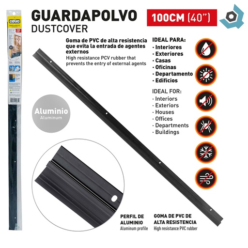 [11568] PARABICHO 100CM NEGRO COVO