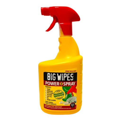 [11601] REMOVEDOR POWER SPRY PRO 32FL.OZ BIG WIPES
