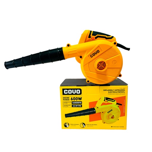 [11606] SOPLADORA Y ASPIRADORA ELECTRICA PORTATIL 600W COVO