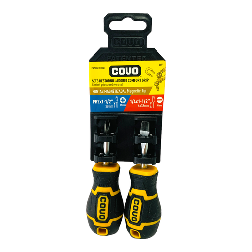 [11609] SETS DE DESTORNILLADORES MINI CONFORT GRIP COVO