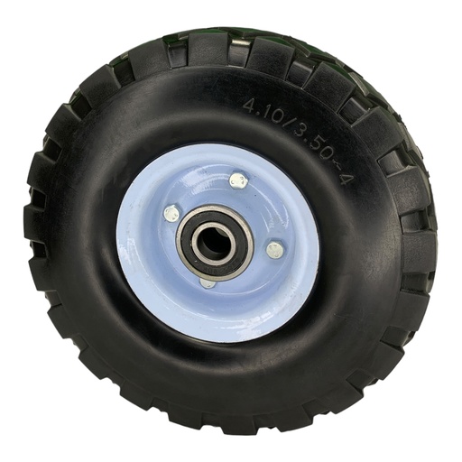 [11650] RUEDA SEMI NEUMATICA 10" RUTEL