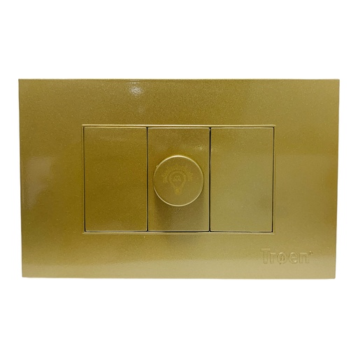 [11701] ATENUADOR DE LUZ GIRATORIO DORADO TROEN