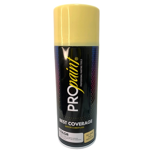 [11779] PINTURA EN SPRAY AMARILLO CREMA PRO PAINT