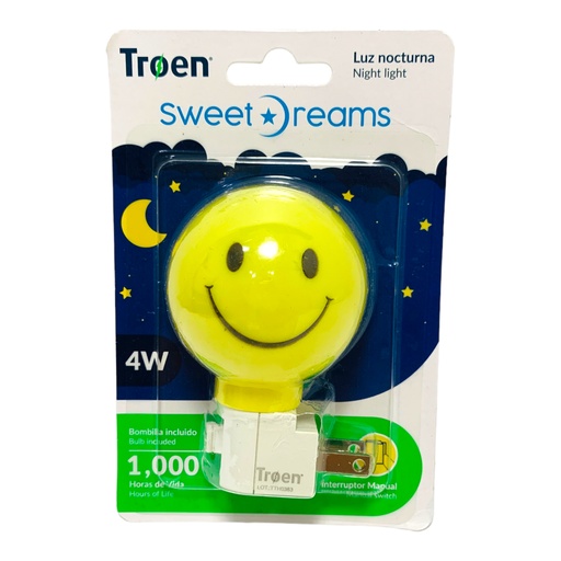 [11796] LAMPARA DE PARED LUZ NOCTURNA 4W TROEN