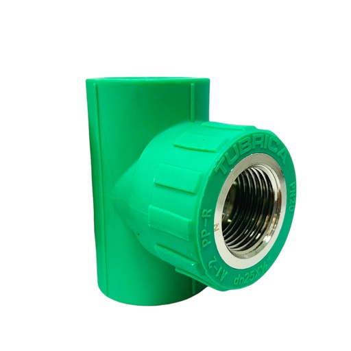 [11842] TEE PPR PRES 25MM X 1/2" CXCXHR-MET POLIFUSION TUBRICA