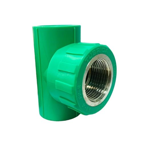 [11843] TEE PPR PRES 25MM X 3/4" CXCXHR-MET POLIFUSION TUBRICA