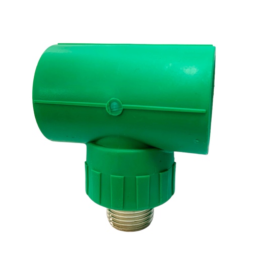 [11850] TEE PPR PRES 32MM X 1/2" CXCXMR-MET POLIFUSION TUBRICA