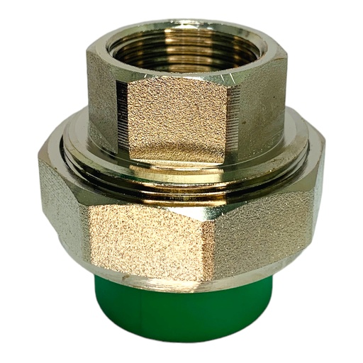 [11876] UNION ROSCA HEMBRA PPR PRES 25MM X 3/4" CXHR-MET POLIFUSION TUBRICA