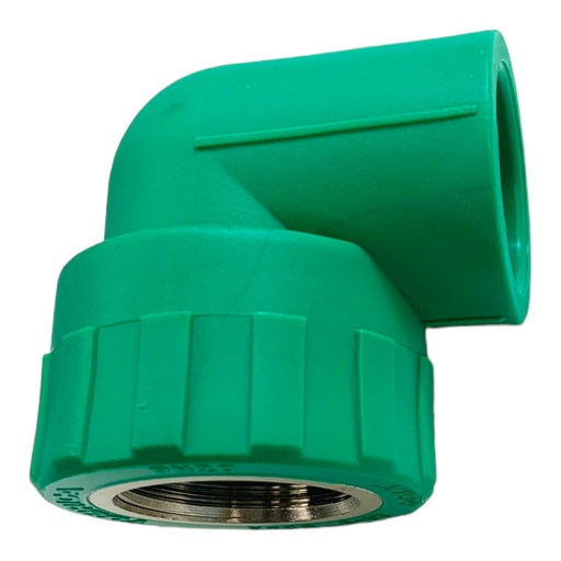 [11889] CODO 90GR PPR PRES 25MM X 3/4" CXHR-MET POLIFUSION TUBRICA