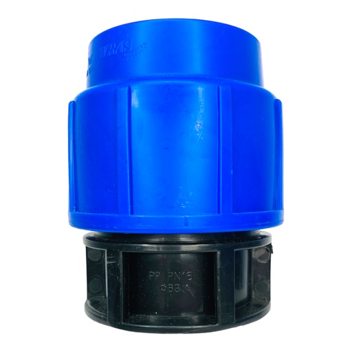 [12023] TAPON PP PRES 63MM PARA RIEGO PEAD TUBRICA