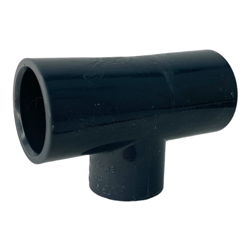 [12042] TEE REDU PVC PRES 3/4" X 1/2" CXCXC ZUTAPLAST
