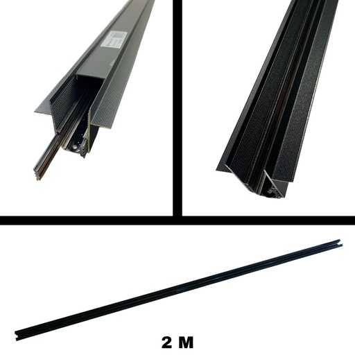 [12071] RIEL MAGNETICO EMPOTRAR 2 METROS ANGEL LIGHT